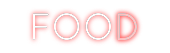 Create your Neon Sign FOOD