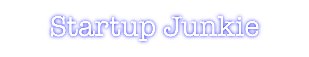 Create your Neon Sign Startup Junkie