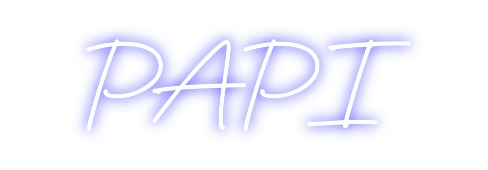 Create your Neon Sign PAPI