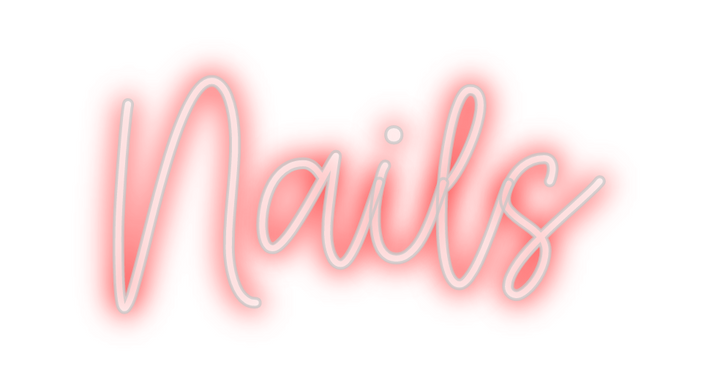 Create your Neon Sign Nails