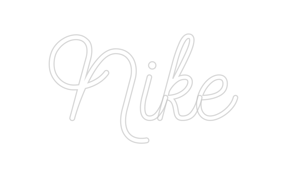 Create your Neon Sign Nike