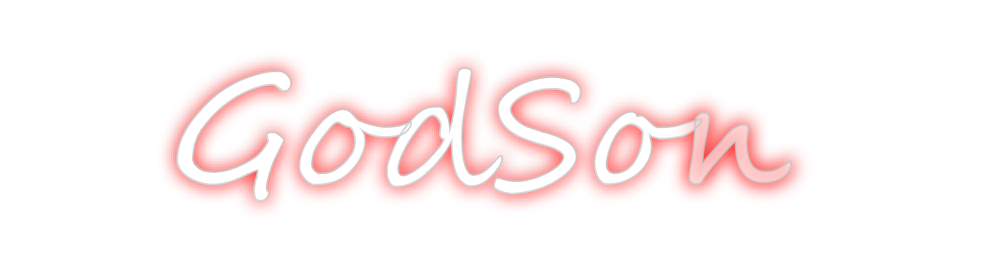 Create your Neon Sign GodSon