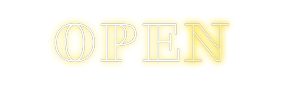 Create your Neon Sign OPEN