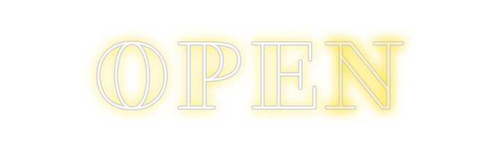 Create your Neon Sign OPEN