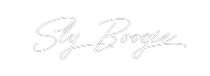 Create your Neon Sign Sly Boogie