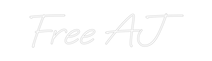 Create your Neon Sign Free AJ
