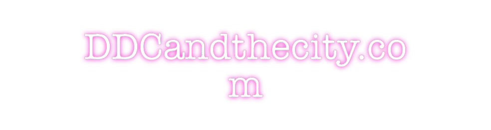 Create your Neon Sign DDCandthecity...