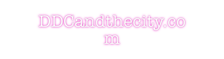 Create your Neon Sign DDCandthecity...