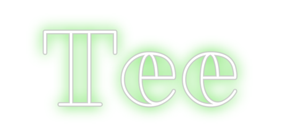 Create your Neon Sign Tee