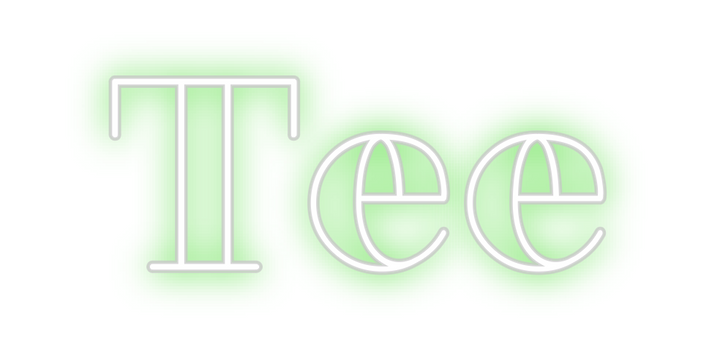 Create your Neon Sign Tee