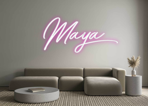 Create your Neon Sign Maya
