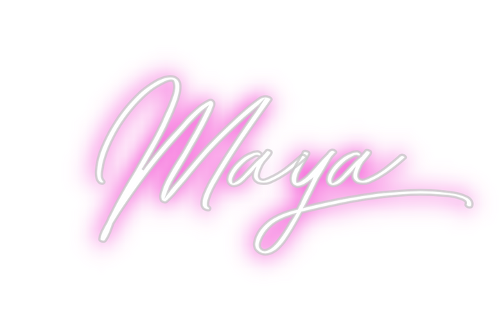 Create your Neon Sign Maya