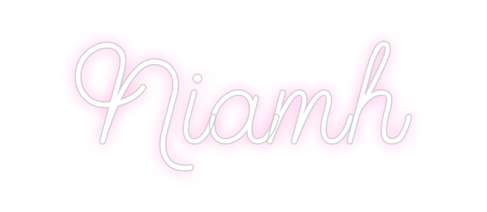 Create your Neon Sign Niamh