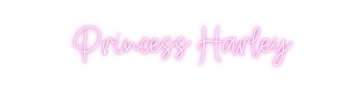 Create your Neon Sign Princess Harl...