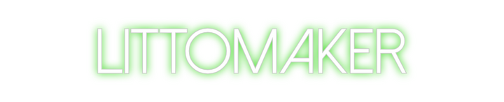 Create your Neon Sign Littomaker