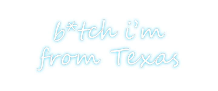 Create your Neon Sign b*tch i’m 
fr... - MK Neon