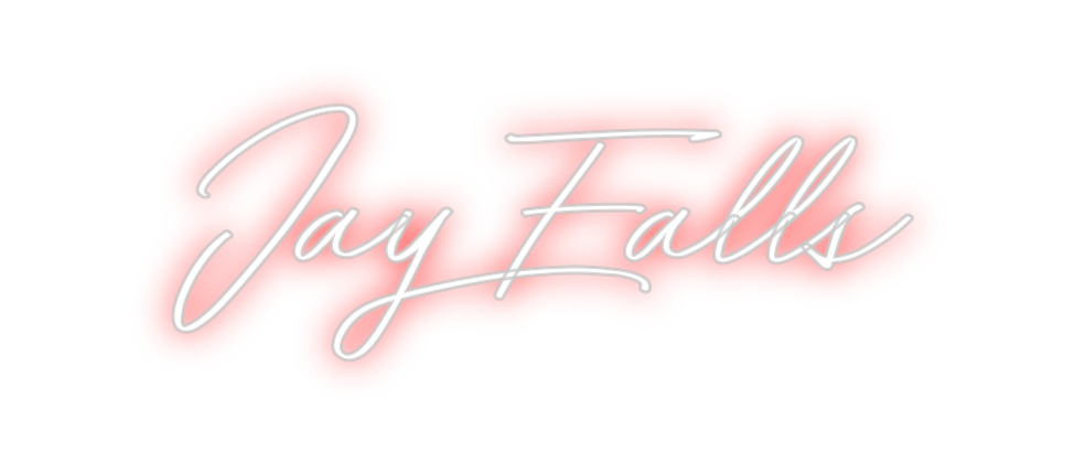 Create your Neon Sign Jay Falls
