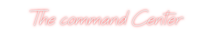 Create your Neon Sign The command C...