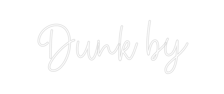 Create your Neon Sign Dunk by