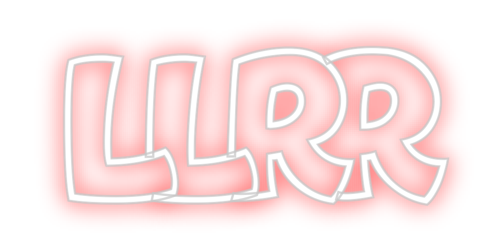 Create your Neon Sign LLRR - MK Neon
