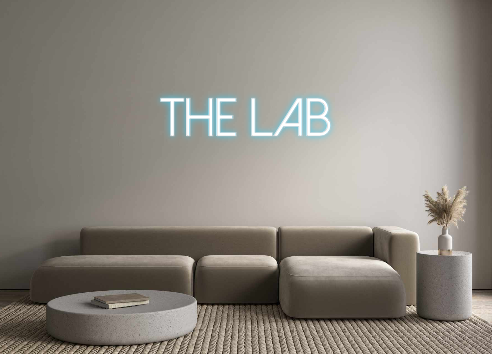 Create your Neon Sign THE LAB
