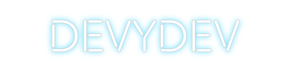Create your Neon Sign Devydev