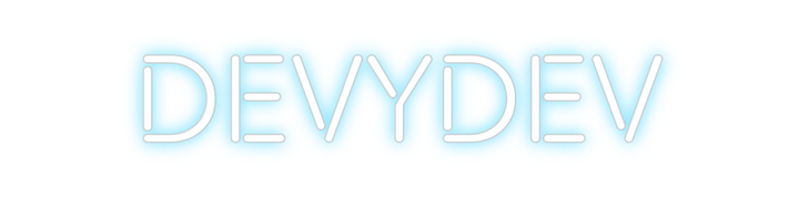 Create your Neon Sign Devydev
