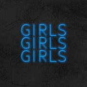 girls girls girls neon  sign LED home decor mk neon
