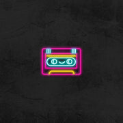 magic cassette neon led