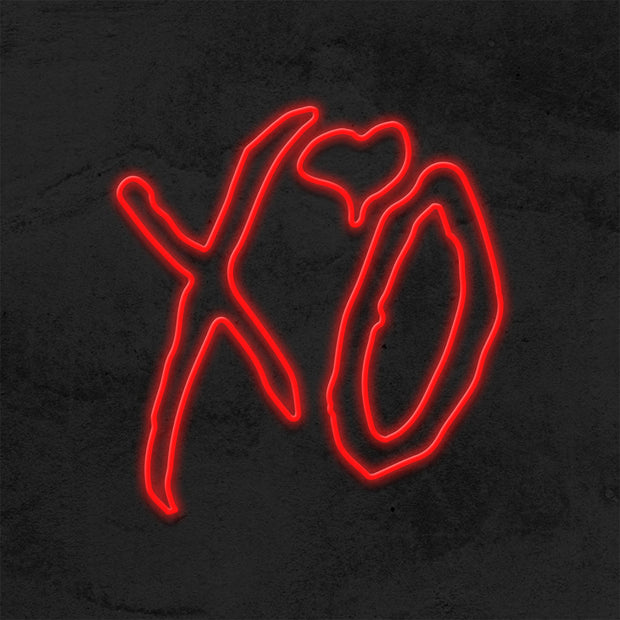 XO The Weeknd - LED Neon Sign
